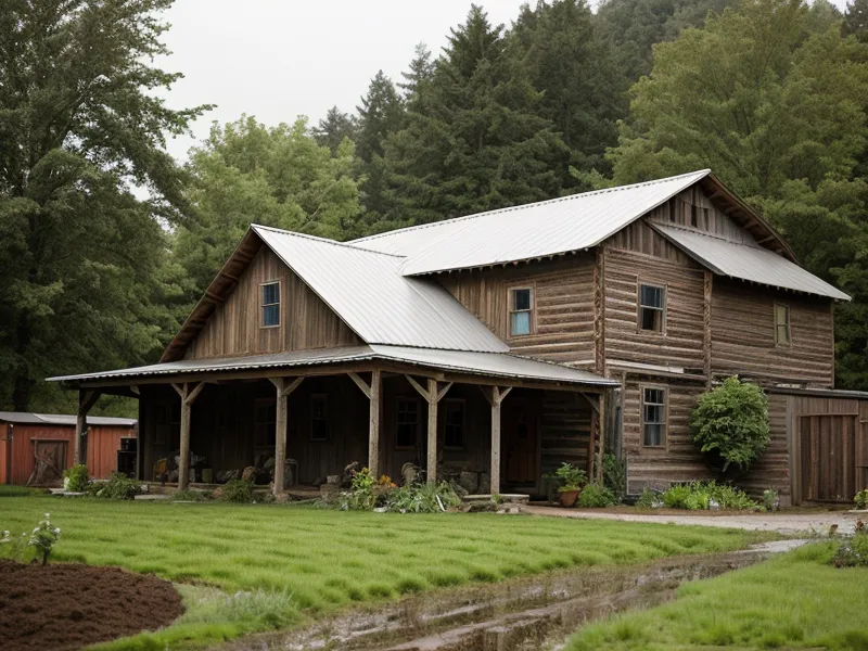 Whole-house well water filtration system installed in a rural Oregon mudroom