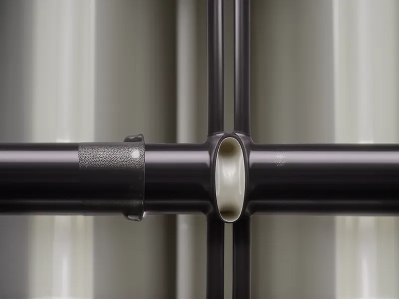 Close-up of the weep hole drilled into a homemade first flush diverter for rainwater barrels