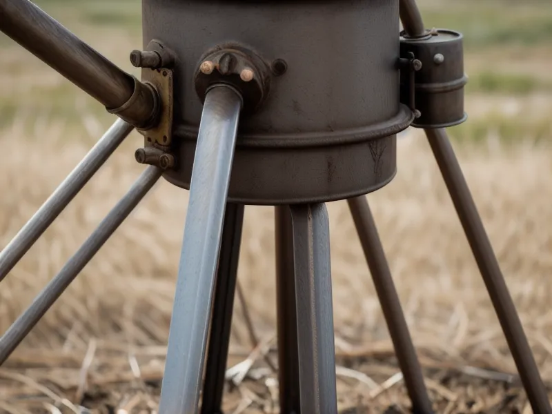 Six-inch well casing used for manual well water management checks before adding off-grid monitoring