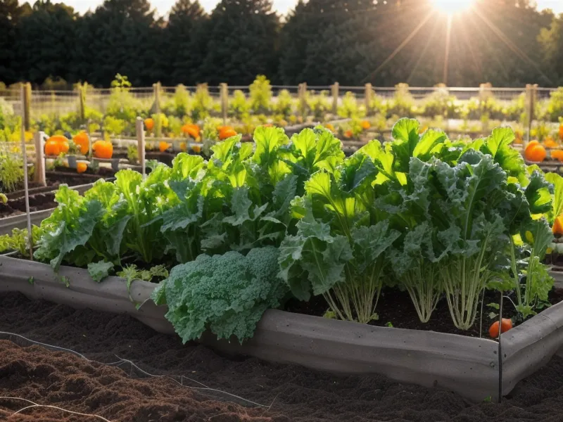 DIY garden irrigation lines tied to well water management decisions during a heat wave