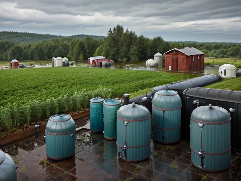DIY atmospheric water generator bolted to a backyard greenhouse for off-grid water independence