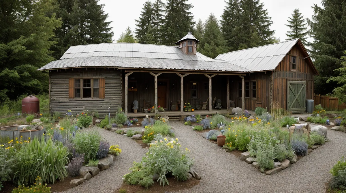 Off-grid homestead water backup plan setup after a well runs low in rural Oregon