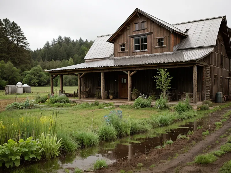 DIY greenhouse irrigation water-independence system built for off-grid homestead living